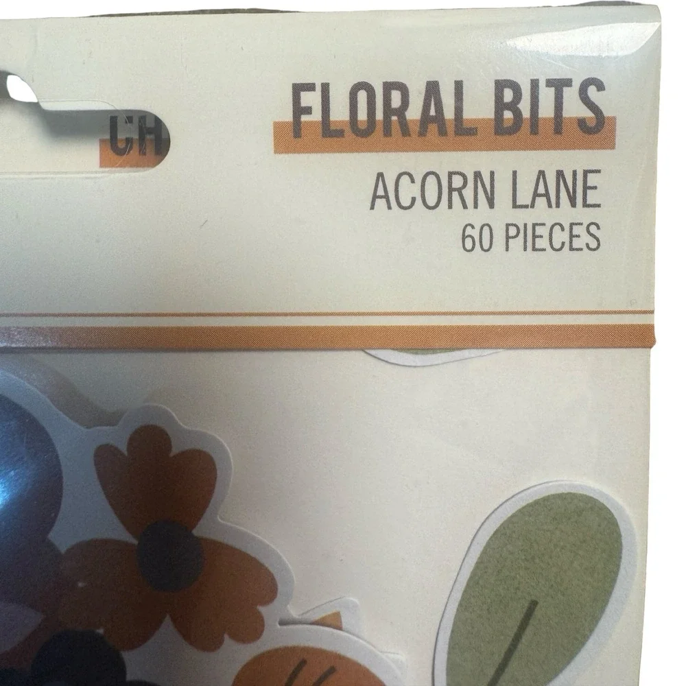 Simple Stories Acorn Lane Sticker Bits Bundle OS Multicolor NIP Autumn Fall